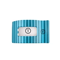 Medium Flat Rectangle Hair Clip in Splash Zone