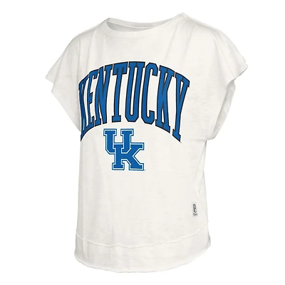Kentucky Open Back Slub Short Sleeve Top