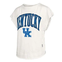Kentucky Open Back Slub Short Sleeve Top