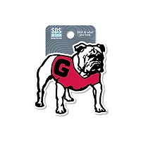 Georgia Bulldogs Standing Bulldog 3 Inch Sticker