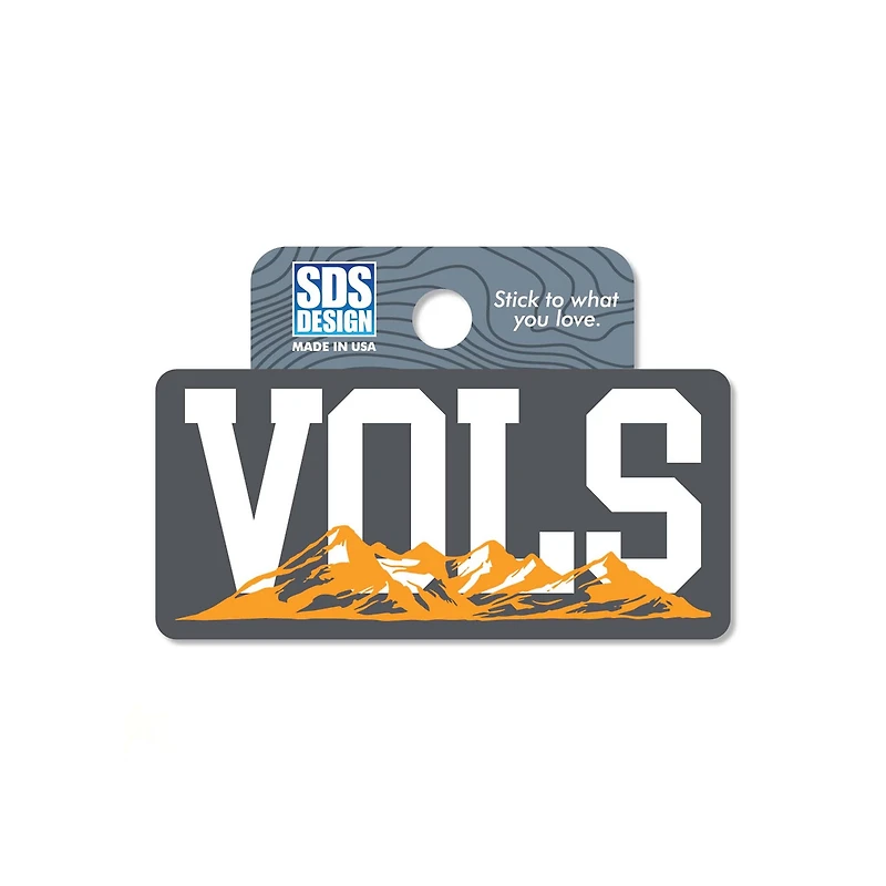 Tennessee Volunteers Smoky Mountains 3 Inch Sticker