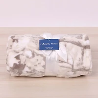 White Camo Printed Fleece Blanket