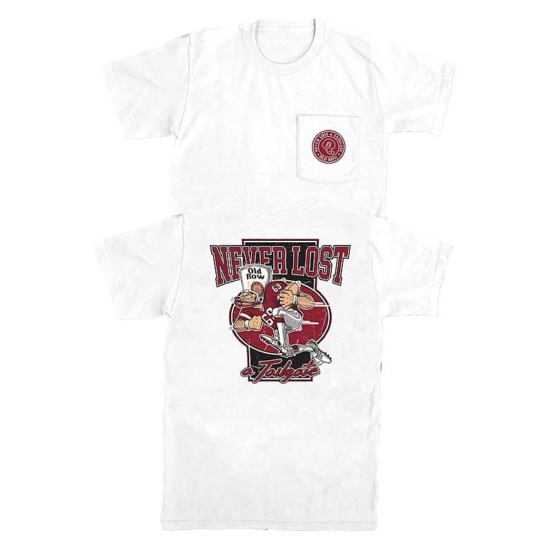 Never Lost A Tailgate Short Sleeve T-Shirt Garnet