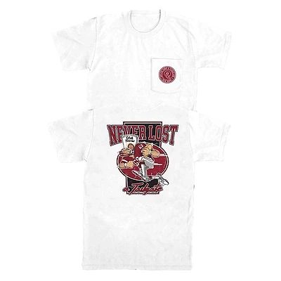 Never Lost A Tailgate Short Sleeve T-Shirt Garnet