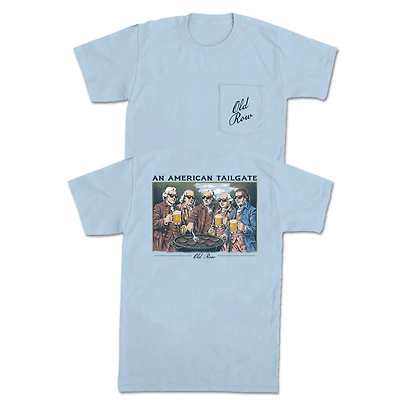 American Tailgate Short Sleeve T-Shirt Chambray