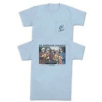 American Tailgate Short Sleeve T-Shirt Chambray