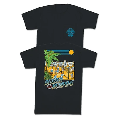 Buzzed and Bumping Short Sleeve T-Shirt Black