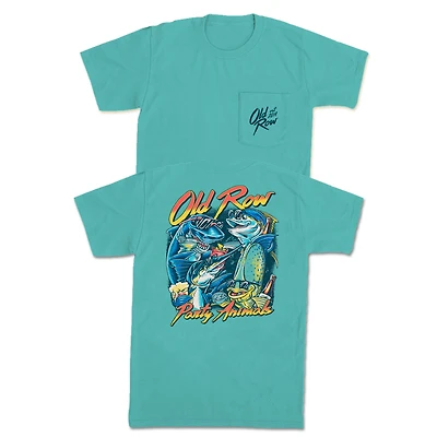 Party Animals Short Sleeve T-Shirt Chalky Mint