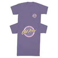 Circle Logo Short Sleeve Pocket T-Shirt Grape
