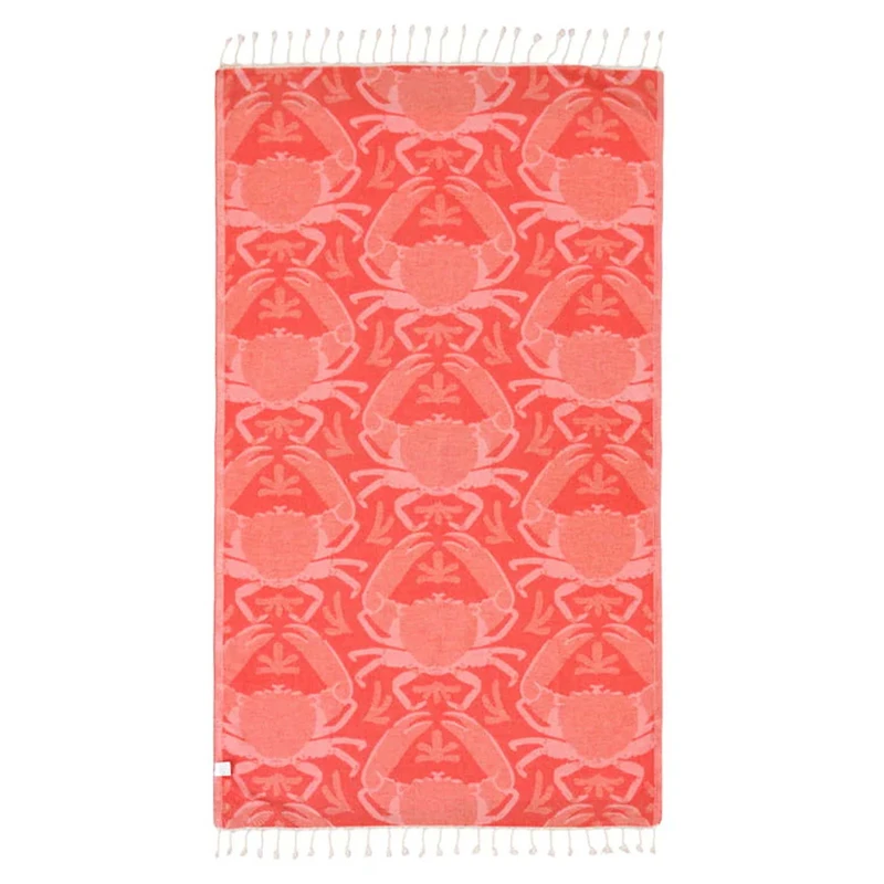 Crabby Georgia Peach Towel