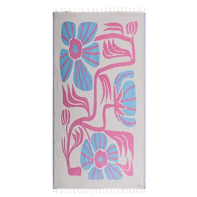 Natural Nitella Floral Leaf Towel