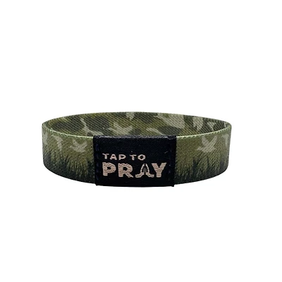 Tap To Pray Wristband Waterfowl Camo