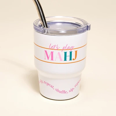 Let's Play Mahj 2oz Tiny Tumbler