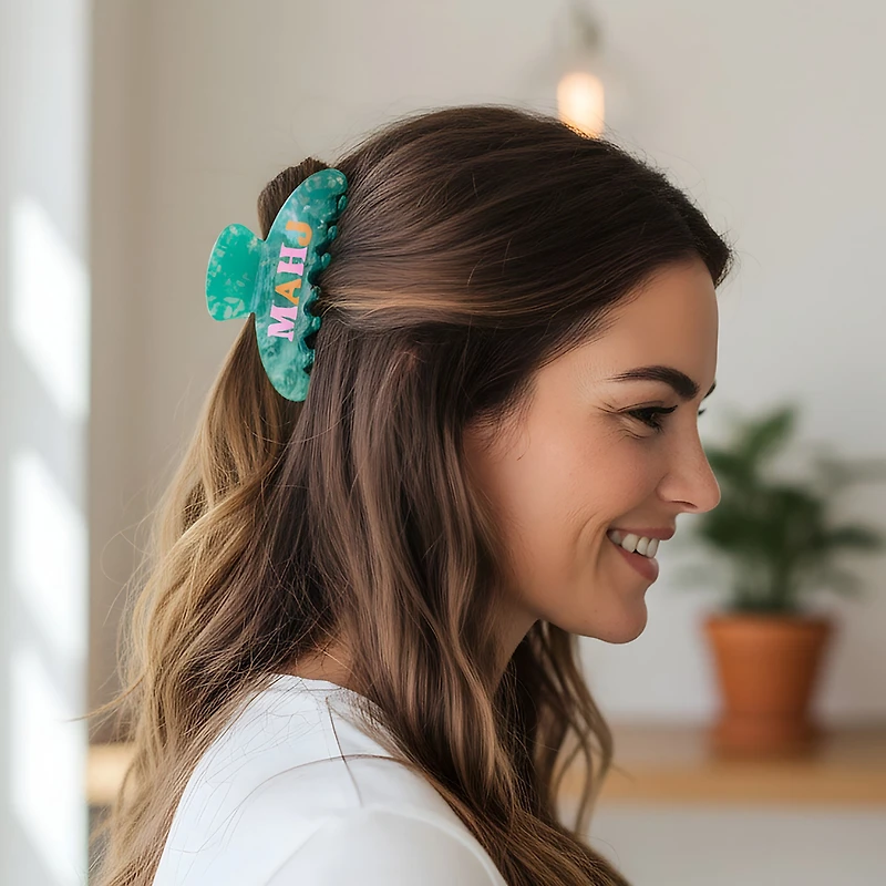 Mahj Marbled Hair Clip
