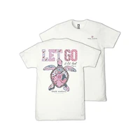 Youth Let Go and God Sea Turtle Short Sleeve T-Shirt
