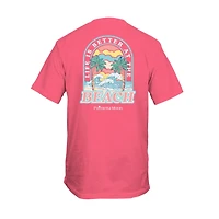 Youth Life Is Better at the Beach Short Sleeve T-Shirt