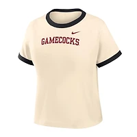 South Carolina Gamecocks Women's Modern Crop Ringer T-Shirt