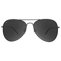 Knockaround® Mile High Sunglasses in Black and Smoke