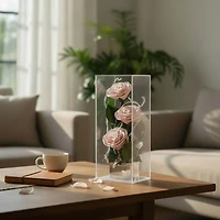 Eternity 3-in-1 Rose Enchanted Glass Case
