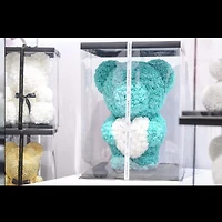 Sweetheart Jumbo Rose Foam Bear