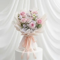 Spring Pink Arrangement - Fresh Flowers