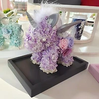 Flower Unicorn Acrylic Case - Full Coverage