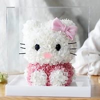 Flower Hello Kitty Acrylic Case - Full Coverage