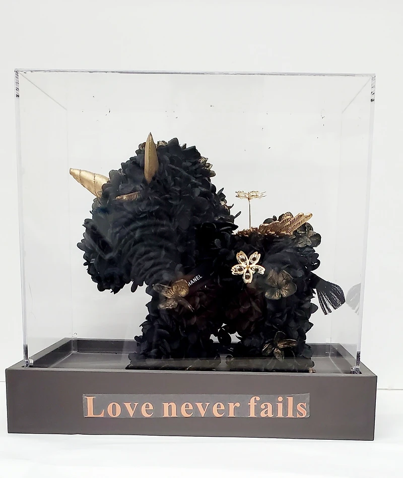 Flower Unicorn Acrylic Case - Full Coverage