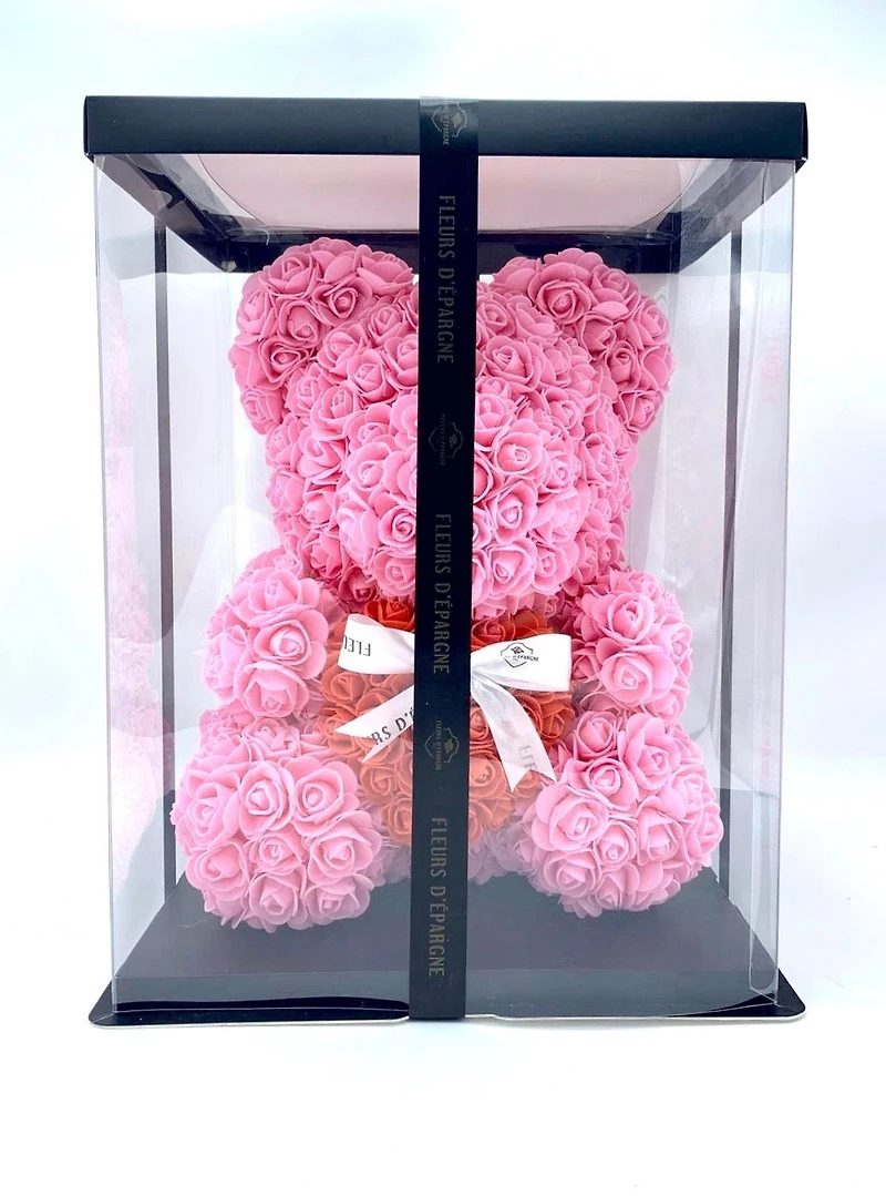 Sweetheart Luxe Foam Rose Bear