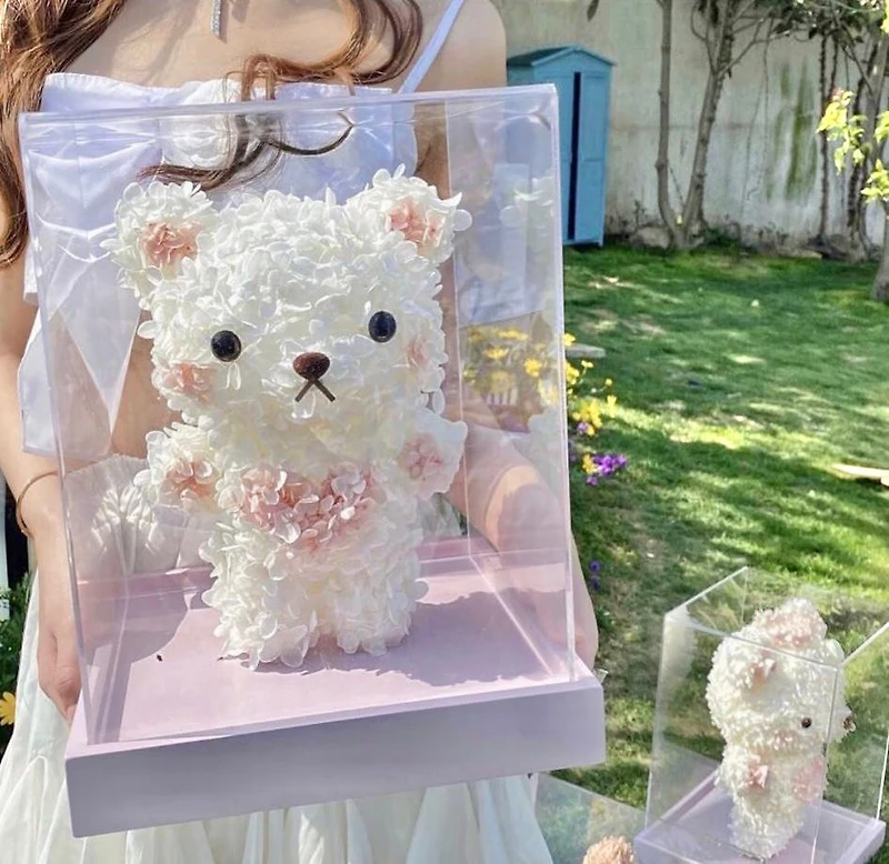 Luxe Floral Bear - Full Coverage