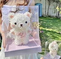 Luxe Floral Bear - Full Coverage