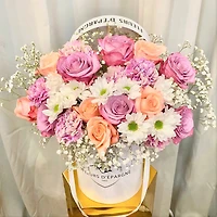 Fairytale Fresh Blooms Bucket-Fresh Flowers