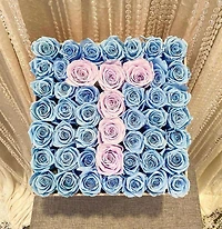 Suede XXL Pink Square Box