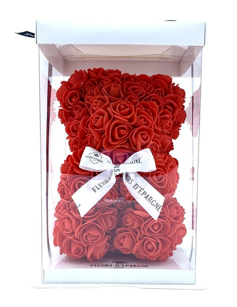 Baby Luxe Foam Rose Bear