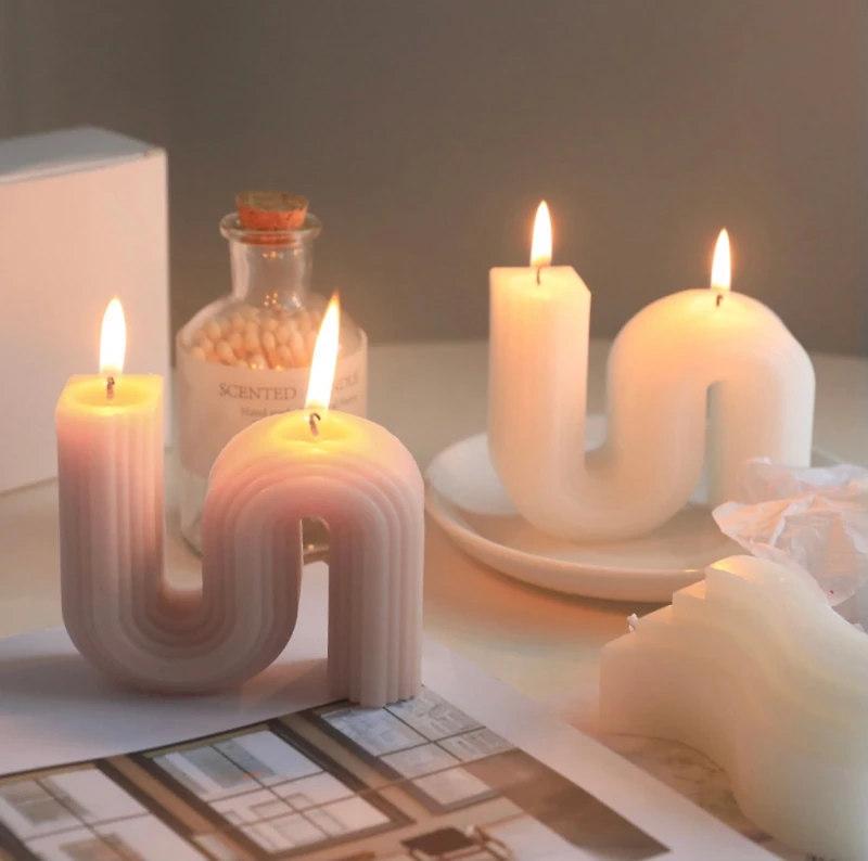 Geometric Candle