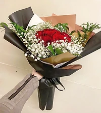 Forbidden Lust 1 Dozen - Fresh Flowers