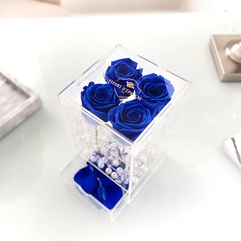 Classic Love Crystal Vanity Box