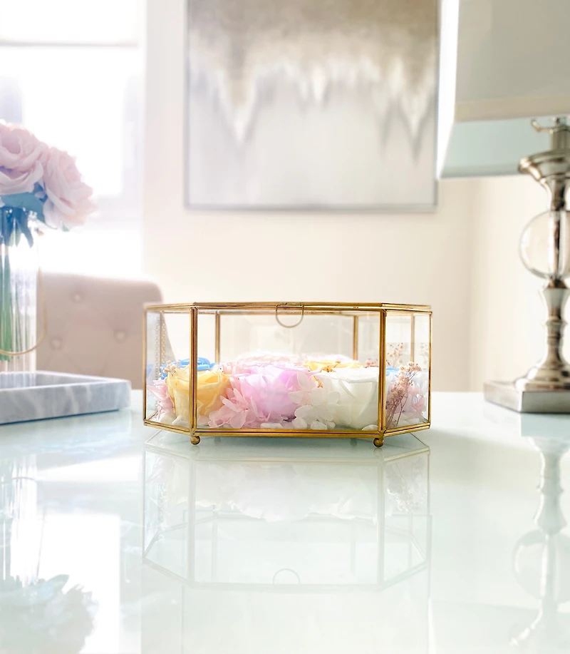 Fairytale Oval Hexagon Terrarium