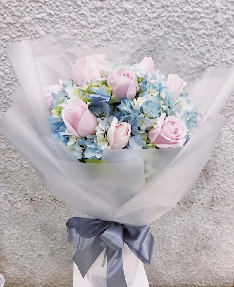 Cotton Candy Hydrangeas Mix-Fresh Flowers