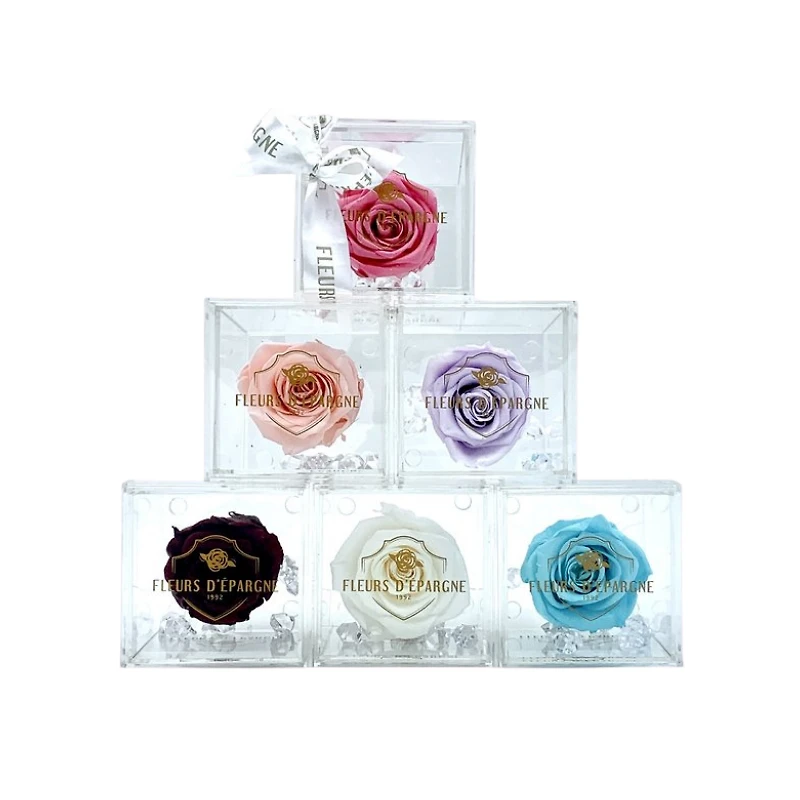 Luxe Crystal Rose Box