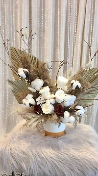 Large Arrangement - Silk & Preserved