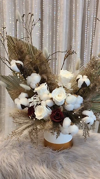 Large Arrangement - Silk & Preserved