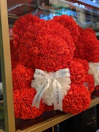 Sweetheart Luxe Foam Rose Bear