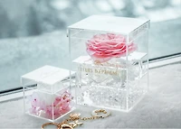 Luxe Crystal Rose Box