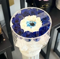 Evil Eye Round Crystal Box