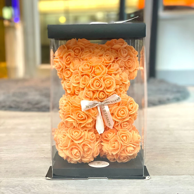 Baby Luxe Foam Rose Bear