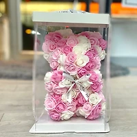 Baby Luxe Foam Rose Bear