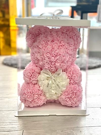 Sweetheart Luxe Foam Rose Bear