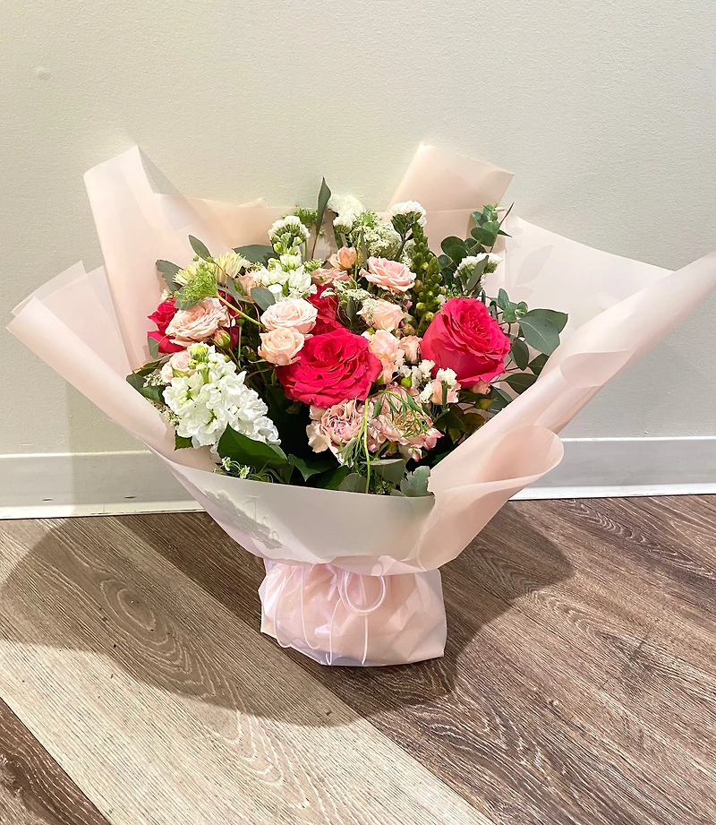 Pink Breeze Bouquet - Fresh Flowers