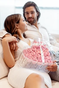 XL Crystal Heart Box